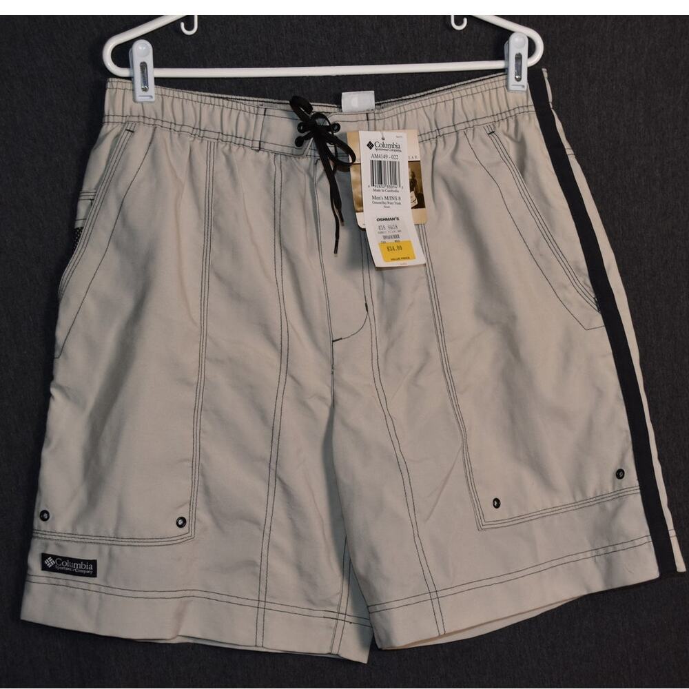 NEW Columbia Men's Medium Swimming Trunks Water Shorts NWT